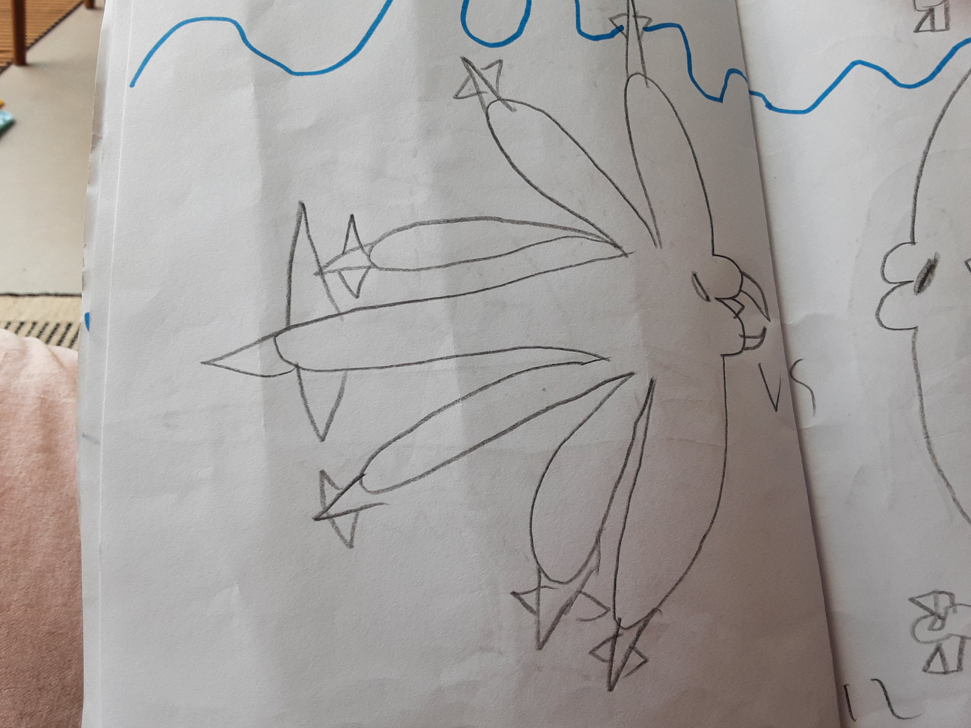 Hand-drawn sketch